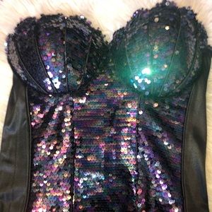 Mermaid costume/ corset